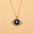 DIAMOND EVIL EYE PENDANT - ABL141
