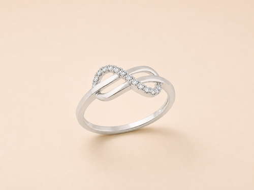 ABP076 Diamond Twist Ring