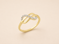 ABP076 Diamond Twist Ring