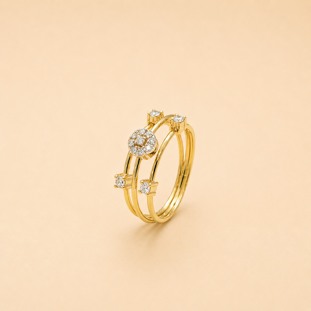 Diamond Architectural Ring   #LR65795WY