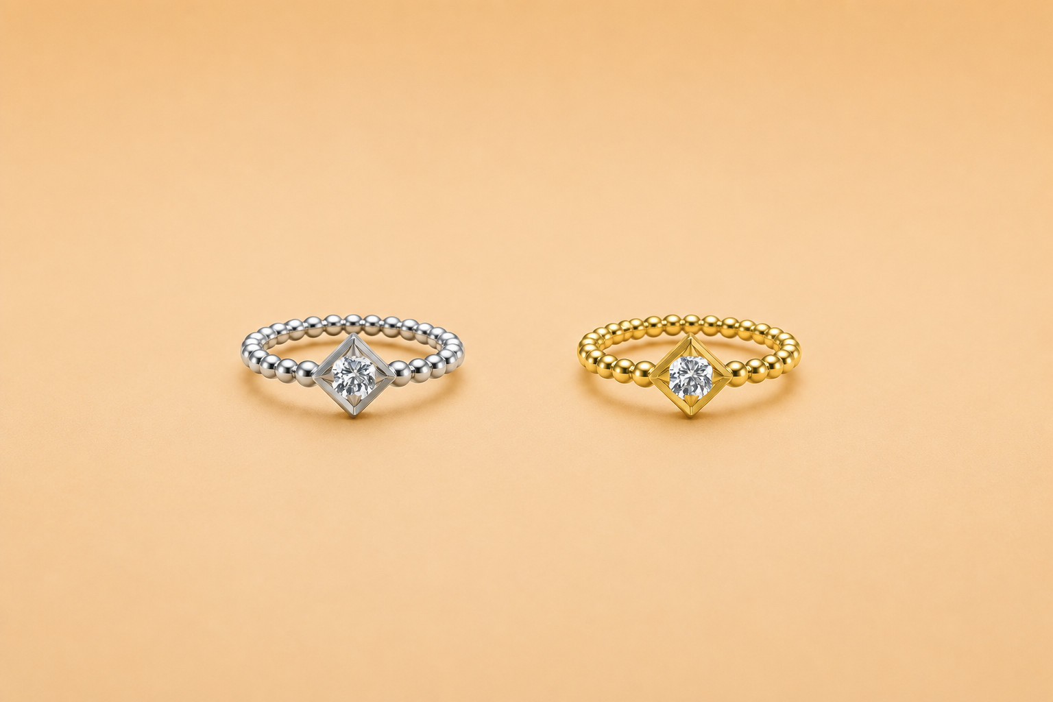 Diamond Chevron Ring  #LR55569Y