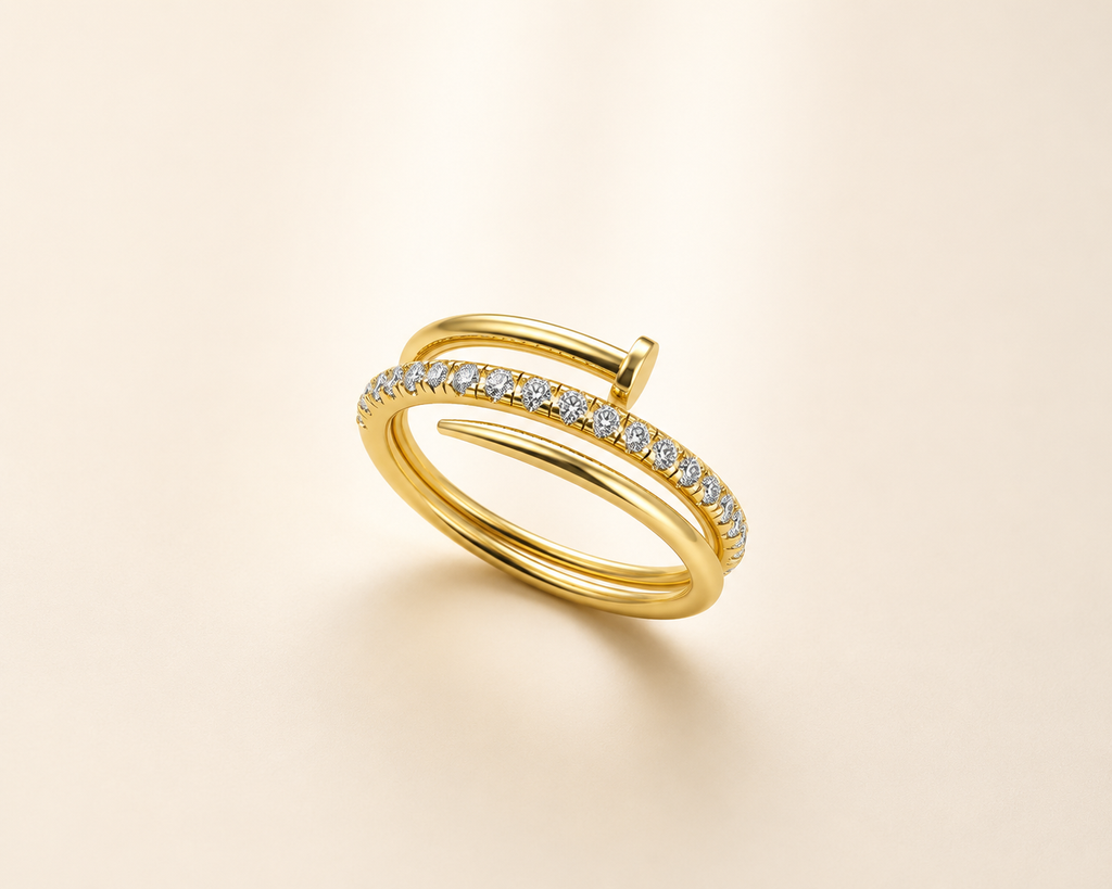 LR55629Y Diamond Wrap Ring