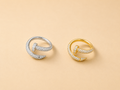 LR5354Y1 Diamond Wrap Ring