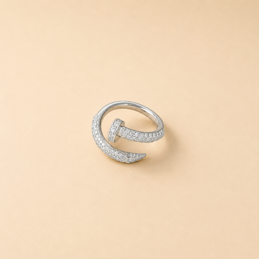 LR5354Y1 Diamond Wrap Ring